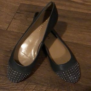 Talbots grey flats size 5